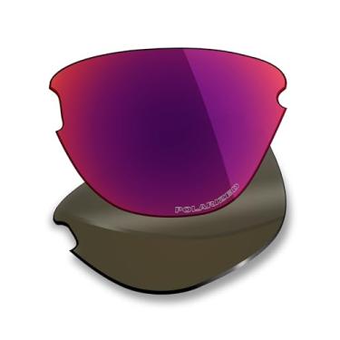 Imagem de Mryok Lentes de reposição ultra polarizadas para óculos de sol Oakley Frogskins Lite OO9374, HD Polarized, proteção UV, resistente a impactos e ajuste perfeito - Midnight Sun