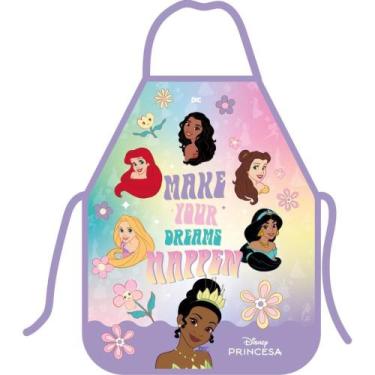 Imagem de Avental Escolar Decorado Princesas Peva 385X485MM - DAC