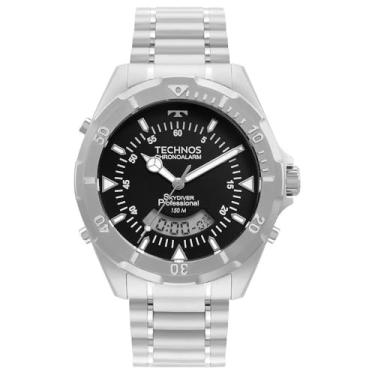 Imagem de Relógio Technos Skydiver WT2050AZN/1P Prata Masculino