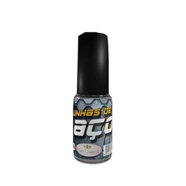 Imagem de Base Fortalecedora Cosmetik Esmalte Unhas De Aço 9ml - CLARO
