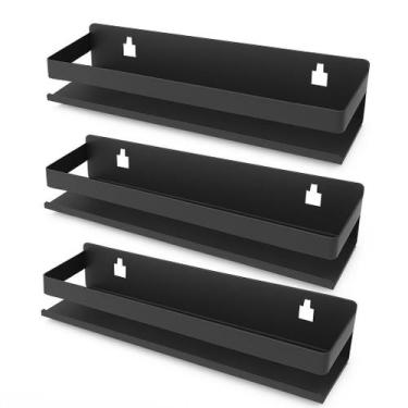 Imagem de Kit 3 Prateleiras Porta Temperos Rack Organizador - Fasini