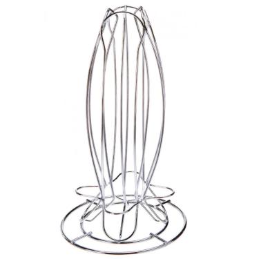 Imagem de Suporte para 24 Capsulas Nespresso Cromado 13,5x25,5cm Lyor