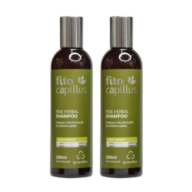 Imagem de 2 Shampoo Fito Capillus Fine Herbal 250Ml Cada