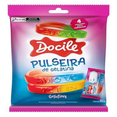 Imagem de GELATINES PULSEIRAS 60g DOCILE