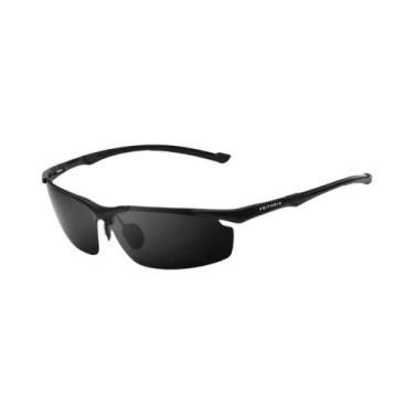 Imagem de Óculos De Sol Esportivos Masculinos Polarizados UV400 VEITHDIA Em Alum