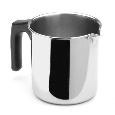 Imagem de Fervedor Leiteira Para Fogão De Indução Aço Inox 650ml Panela Bule Chaleira Fogão Elétrico