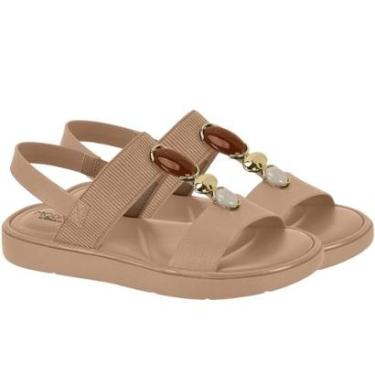 Imagem de Sandália Ultraconforto Modare Pedraria Solado Emborrachado-Feminino