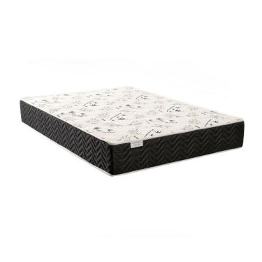 Imagem de Colchão Queen Mola Ensacada Classic (26x158x198) Branco e Preto