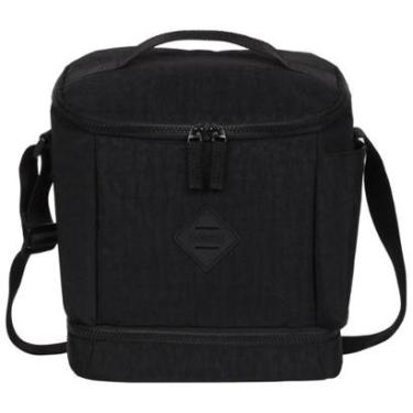 Imagem de Lancheira Fitness Sestini Lunch Crinkle 2 Preto-Unissex