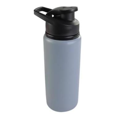 Imagem de Garrafa Squeeze de Alumínio 600ml com Alça - Verde