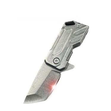 Imagem de Canivete, 10cm Canivete de Liga de Titânio, Afiado, Alta Dureza, Faca Dobrável, Faca de Frutas, Faca de Aço Externa