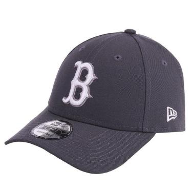 Imagem de Boné New Era 940 Boston Red Sox MLB Masculino MonoTone Cinza-Masculino