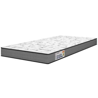 Imagem de Colchão Solteiro Acction D33 Plumatex - Firme, Hipoalergênico e Antiácaros | Alto Suporte de até 110 kg/Pessoa | 188x88x14cm