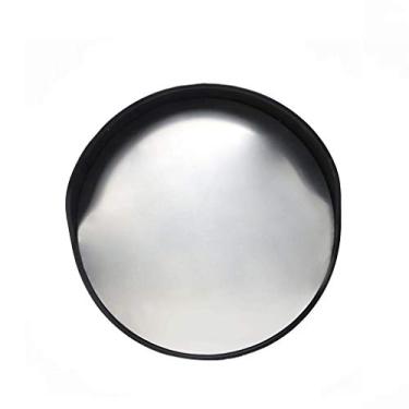 Imagem de Espelho de segurança de trânsito, espelho convexo para entrada de automóveis, espelho de tráfego externo, lente grande-angular de 60 cm girando na interseção espelho refletivo PU macio espelho convexo