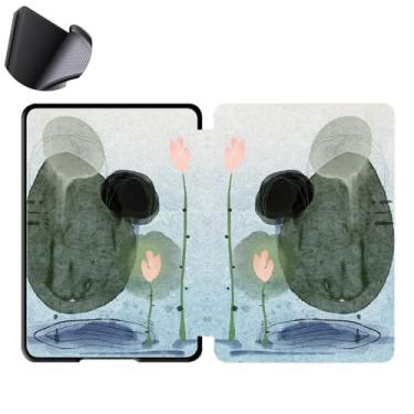 Imagem de Yzlvigrous Capa para Kindle 11th Gen 2024/2022, Casca Traseira de TPU Suave com Sono Automático e Despertar, Modelo Compatível com Tampa de 6 Polegadas: RS23CV/C2V2L3