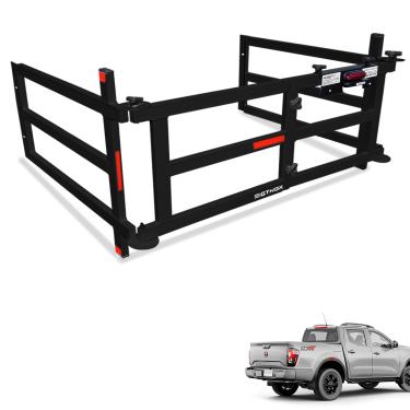 Imagem de Extensor de Caçamba Frontier 2023 a 2025 Dobravel EDD Preto