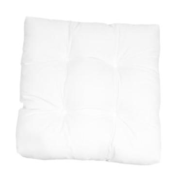 Imagem de WeiLaiKeQi Almofada de chão tatami travesseiro quadrado decoração espessada almofada de assento para animais de estimação para cadeira de escritório