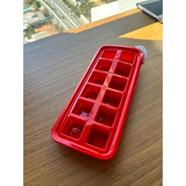 Imagem de Forma de Gelo Criativa em Formato de Dado – 10 Cubos Grandes – Silicone Flexível – Fácil de Desenformar