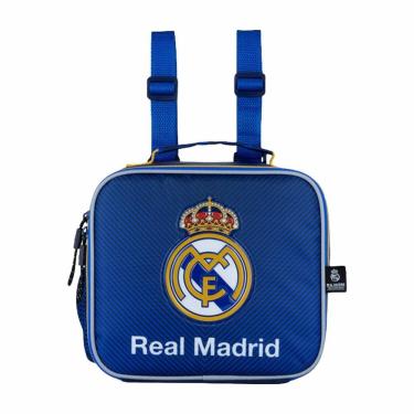 Imagem de Lancheira Térmica Real Madrid CF Futebol Meninos Infantil