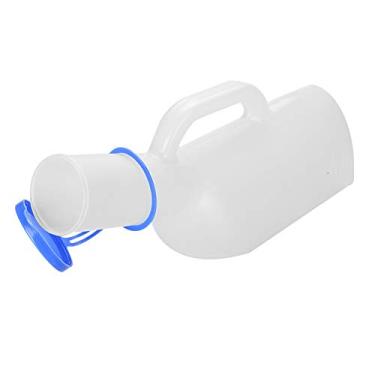 Imagem de Generic Garrafa de Urina de 1000ml para Banheiro Móvel para Crianças e Adultos Com Tampa, Escala Fácil de Medir para Monitoramento, Adequada para Homens e Crianças, Material Plástico de
