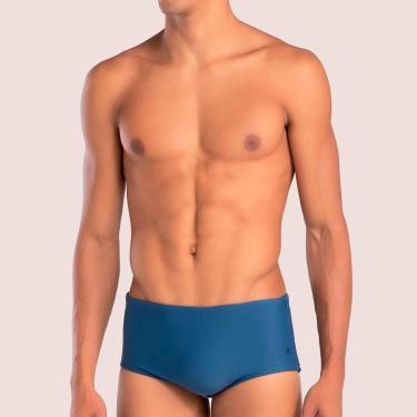 Imagem de Sunga Sungão Slip Básica Masculina Moda Praia Mash-Masculino