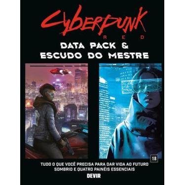 Imagem de Cyberpunk Red: Data Pack E Escudo Do Mestre - DEVIR, Sortido