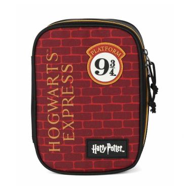 Imagem de Estojo Box Harry Potter Grifinória Hogwarts Escolar Vinho