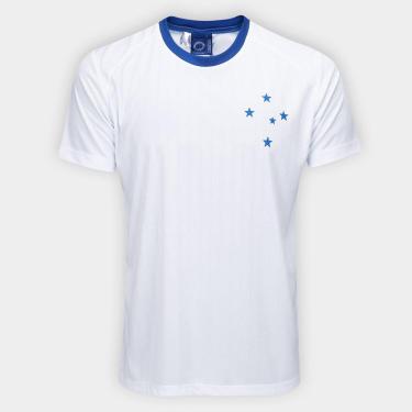 Imagem de Camisa Cruzeiro Braziline Entrelaço Masculina-Masculino