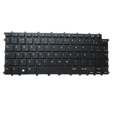 Imagem de Teclado retroiluminado laptop para LG SG-B4100-40A SN8B00BU0 AEW74233526, preto, sem moldura, novo.