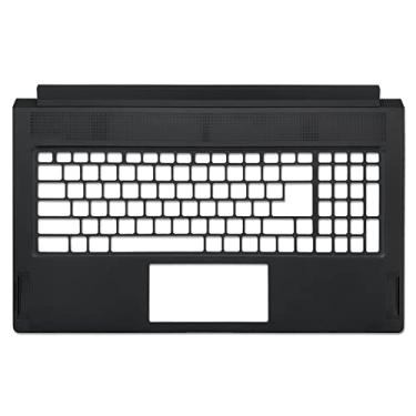 Imagem de Apoio de pulso MS17M1 laptop para MSI GS76 Stealth 11UE 11UG 11UH MS-17M1 E2P-7M11111-TA2, parte superior com leitor de impressões digitais (novo).