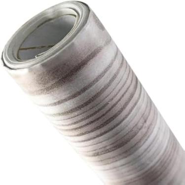 Imagem de Papel de Parede Adesivo PVC Estampa Madeira - 5 Metros