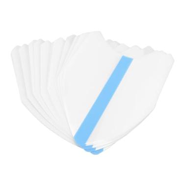 Imagem de SIWOTED 20 peças em formato de V adesivo interno antiatrito para coxa fitas não visíveis para coxa almofadas antifricção para banho, natação, academia, ciclismo, corrida