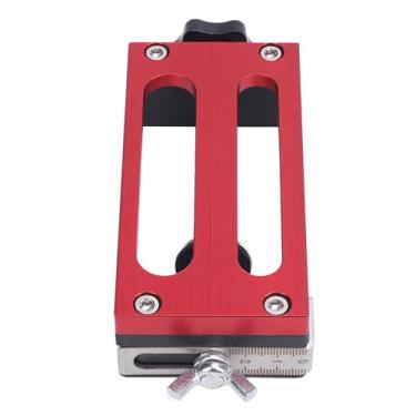 Imagem de Jopwkuin Guia de Furo para Cavilha Perfurador de Gabarito de Perfuração Preciso para Perfis de Alumínio para Carpintaria Conjunto de Haste Hexagonal de 18 Peças para Entusiastas e Profissionais de