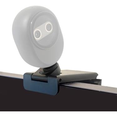 Imagem de LZYDD Suporte magnético para webcam giratório de 360°, suporte de webcam removível com parafuso para EMEET Piko/Piko+ / Logitech Brio, OBSBOT Meet/Tiny / Insta360 Link2C, tripé