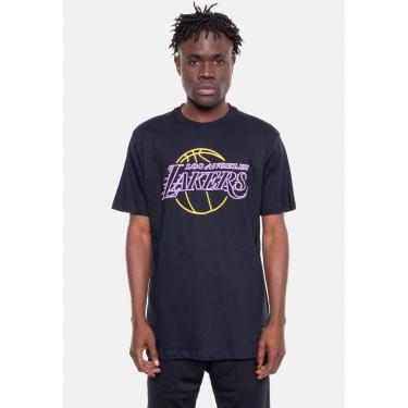 Imagem de Camiseta NBA Logo Sign Los Angeles Lakers Masculino-Masculino
