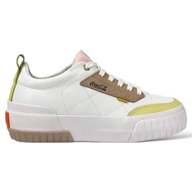 Imagem de Tênis Coca Cola Rio Coast Unissex Adulto Cor:Amarelo;Tamanho:34;Gênero:Feminino
