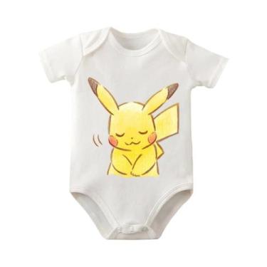 Imagem de Macacão De Algodão Baby Pokemon Squirtle, Macio E Fofo, Para Bebês De 