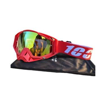 Imagem de Óculos De Motocross Masculinos Para Capacete De Motocicleta Ciclismo A