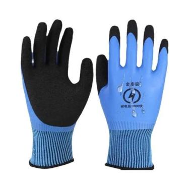 Imagem de Luvas De Eletricista Isoladas De Borracha Com Tela Sensível Ao Toque 4