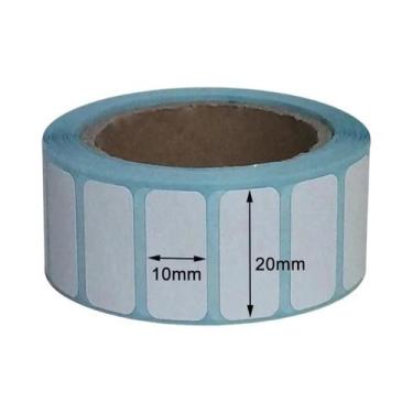 Imagem de Etiqueta Térmica Multi-Tamanho 20-50mm Papel Adesivo Branco Em Branco 