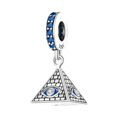 Imagem de Pingente De Prata 925 Com Formato De Edifício Histórico, Compatível Co