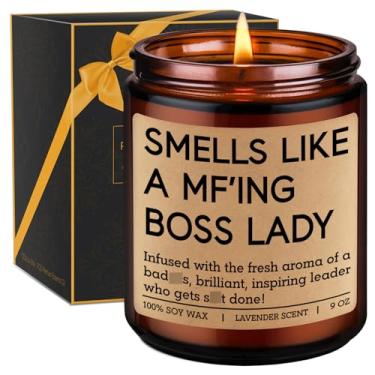 Imagem de GSPY Vela – Presentes Boss Lady, Presentes de Chefe para Mulheres – Ideias de Trabalho para Mulheres, Meninas – Promoção Engraçada, Apreciação, Natal, Decoração de Aniversário para Empresas, Mulheres