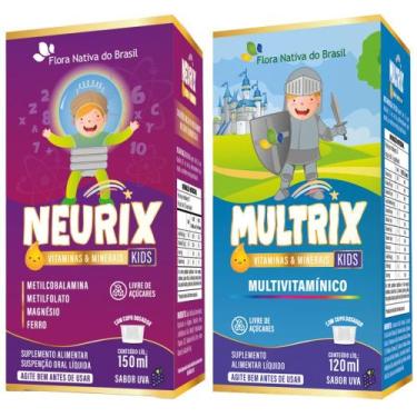 Imagem de KIT NEURIX + MULTRIX - Flora Nativa, Uva