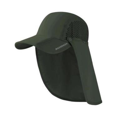 Imagem de Chapéu de Pesca Dobrável UPF 50+ - Boné de Beisebol com Aba Removível 