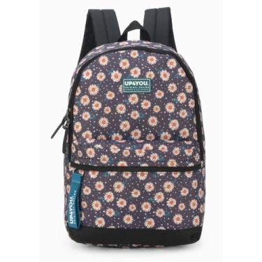 Imagem de Mochila UP4YOU Believe Grande Preta - 45X32X16CM