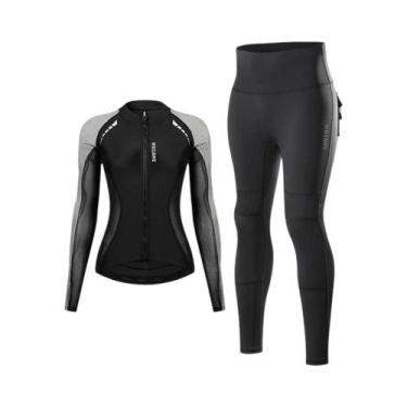 Imagem de Conjunto De Jaqueta E Calças Para Motocicleta Feminina Com Almofadas R