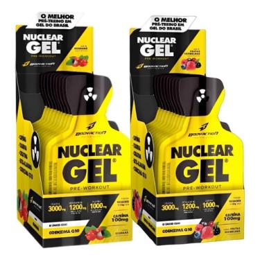 Imagem de Kit 2 Pre Treino Nuclear Gel Caixa Com 10 Sache Bodyaction