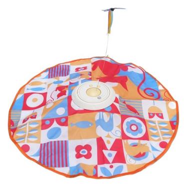 Imagem de Jiawu Brinquedo Engraçado para Tapete de Brincar para Gatos, Mesa Giratória de Rotação de 360 ​​graus, Auto-entretenimento, Esconde-esconde, Brinquedo de Gato para Estimulação Mental, de Mesa