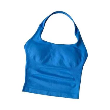 Imagem de Sutiã Esportivo Feminino De Alta Intensidade Com Alça Halter, À Prova 