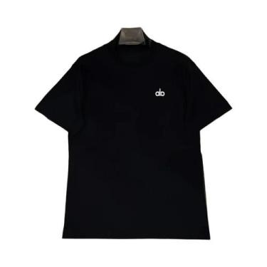 Imagem de Camiseta Clássica Unissex Oversized De Algodão Pesado Com Etiqueta 3D,